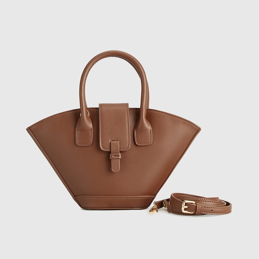 Commense Top Handle Basket Bag